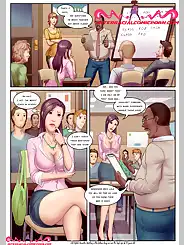 The New Teacher by InterracialComicPorn, Chapter 01