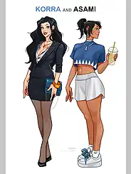 Korra and Asami: Office Story The Legend of Korra by Olena Minko, Chapter 01