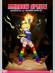 Rainbow Sprite: Hunger of the Shadow Beasts Rainbo by StickyMon, Chapter 01