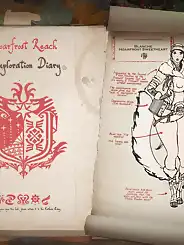 Hoarfrost Reach Exploration Diary Monster Hunter by The Kite, Chapter 001