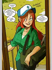 Wendy's Visit Gravity Falls by Swain Art, Chapter 01