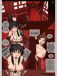 Ty Lee and Suki Avatar The Last Airbender by Spageta, Chapter 01