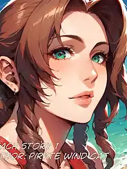 Beach Story 1 - Aerith by Pirate Wind Cat, Chapter 001
