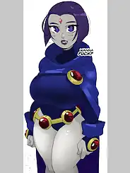 Raven's thickness - Teen Titans by Roumgu, Chapter 01