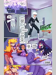 Danny's Phantastic Foursome Danny Phantom by Fred Perry, Chapter 01