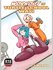 Workout the Turtle School Way!  Dragon Ball Z by FunsexyDB, Chapter 01