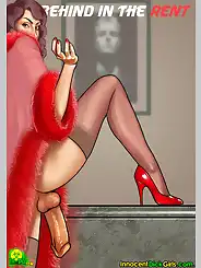 Behind In The Rent - Christine by InnocentDickGirls, Chapter 01