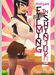 Filming In Shinjuku - Natsumi by InnocentDickGirls, Chapter 01