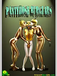 Pantyhose Burglars - Priya, Nicole, Amanda, Tommy by InnocentDickGirls, Chapter 01