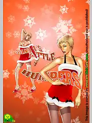 Santa's Little Humpers - Christine, Amanda by InnocentDickGirls, Chapter 01