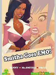 Smitha Goes EMO! - Priya, Smitha by InnocentDickGirls, Chapter 01